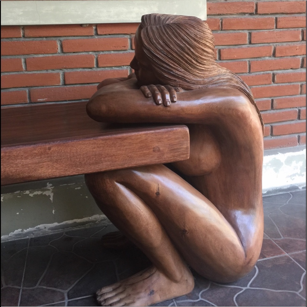Hand Carved Wooden Statue from Bali - Picture 12 of 12